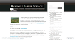 Desktop Screenshot of garsdaleparishcouncil.com